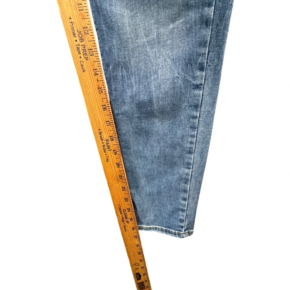 Old Navy Rockstar Built-In Sculpt Super Skinny Jean Blue Wash 14P Y2K Streetwear